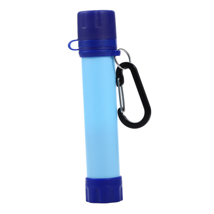 Pajita filtradora de agua portátil